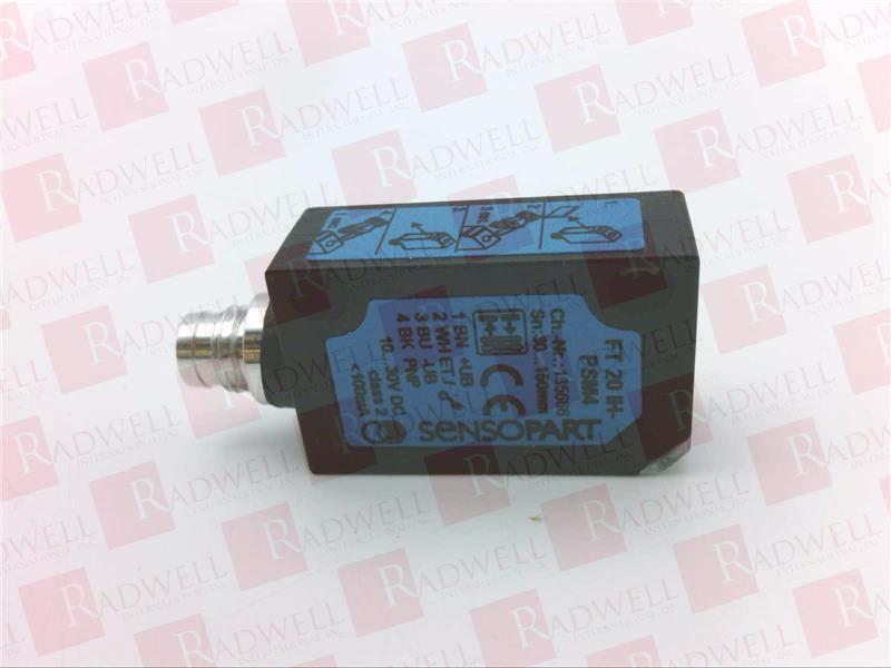 Details about   Sensopart FT 20 RLH NSM4 Photoelectric Sensor 