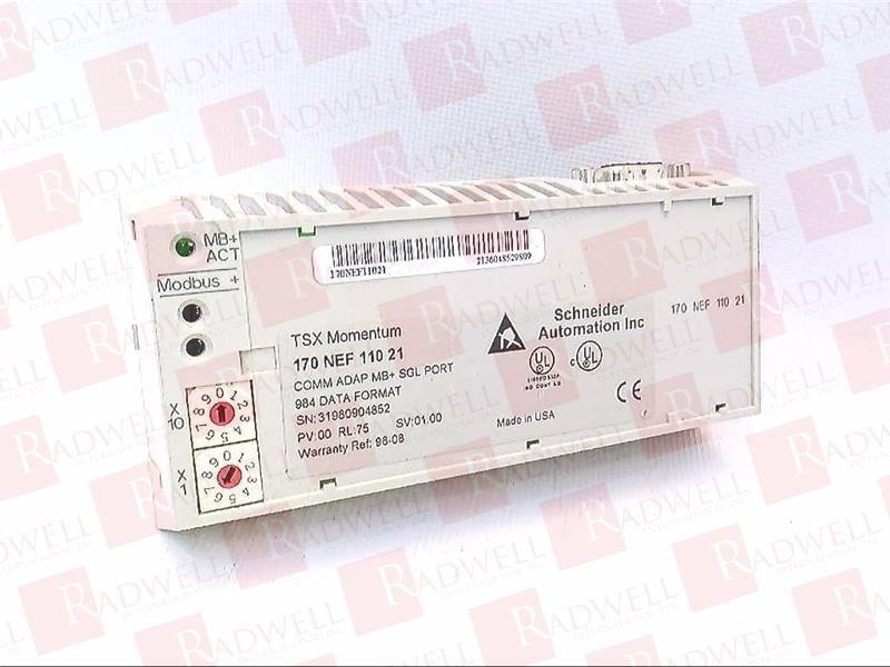 SCHNEIDER ELECTRIC 170-NEF-110-21