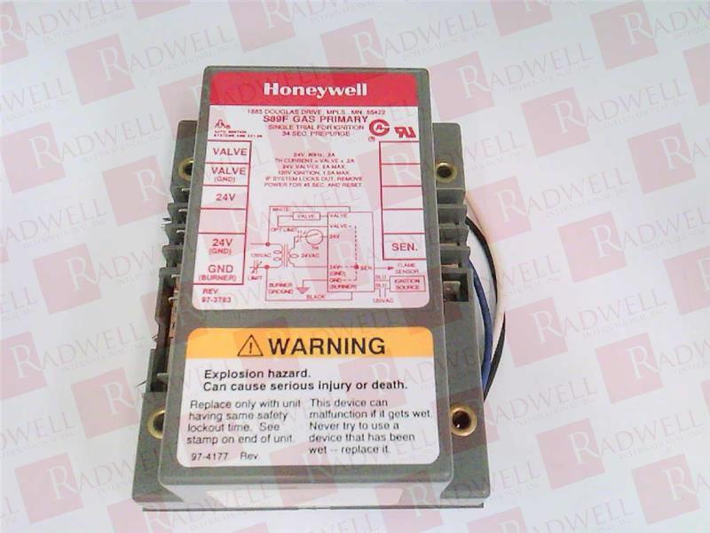 Honeywell S89F1098 Direct Spark Gas Primary Ignition Module for sale online 