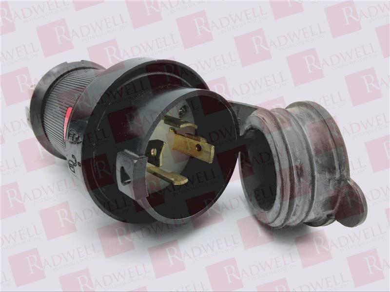 HUBBELL HBL2741 Twist-Lock®, Insulgrip® Locking Male Plug 30 A