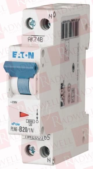 EATON CORPORATION PLN6-C20/1N-MW