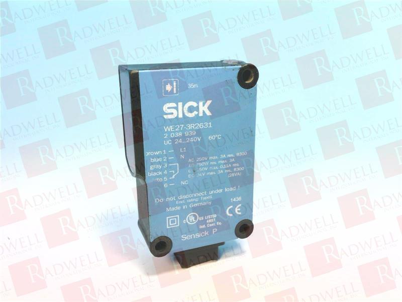 SICK WSE27-3R2631   NEW IN BOX FREE SHIPPING!!! 