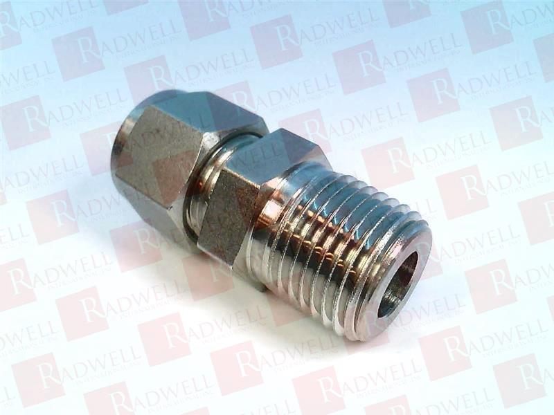 SWAGELOK B-810-1-8 BRASS MALE CONNECTOR TUBE FITTING for Single Unit 