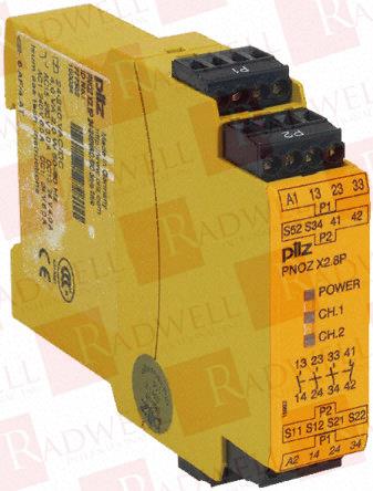 PNOZ-X2.8P-24VACDC-3N/O-1N/C By PILZ - Buy Or Repair At Radwell ...