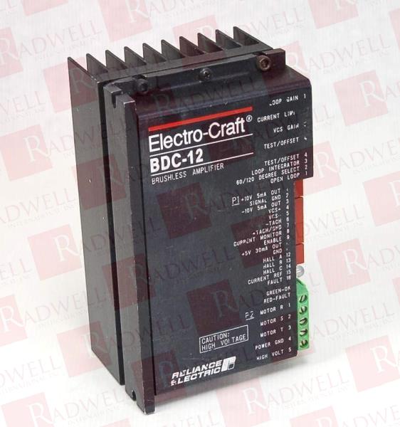 ELECTROCRAFT BDC12W/HS 0