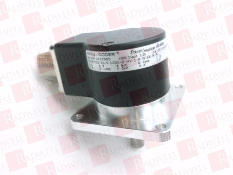 ENCODER PRODUCTS 702-30-S-1000-D-HV-1-K-N-SX-N-N