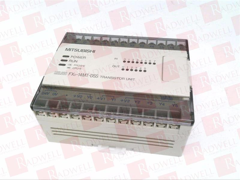 Mitsubishi FX0-14MT-DSS FX014MTDSS Programmable Controller w/o Terminal Cover 