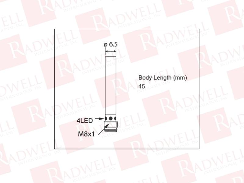 RADWELL VERIFIED SUBSTITUTE BES03L8SUB