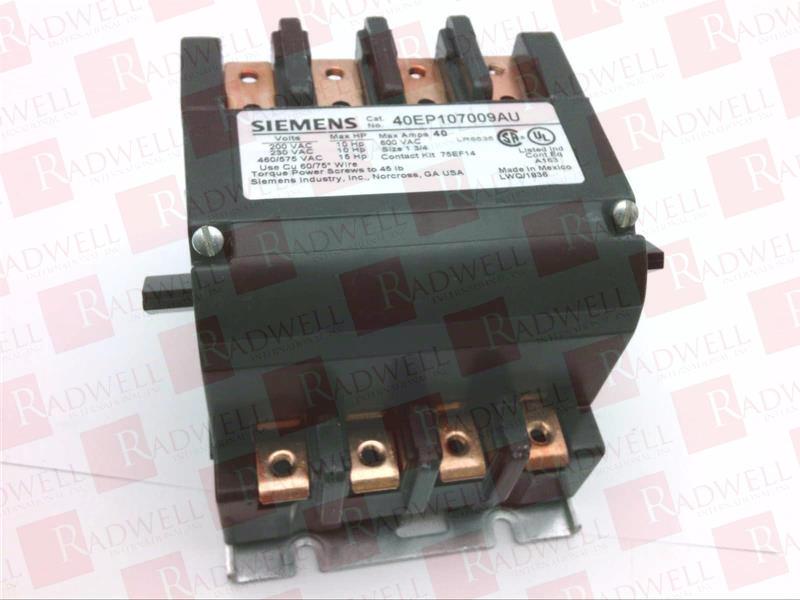 SIEMENS 40EP107009AU