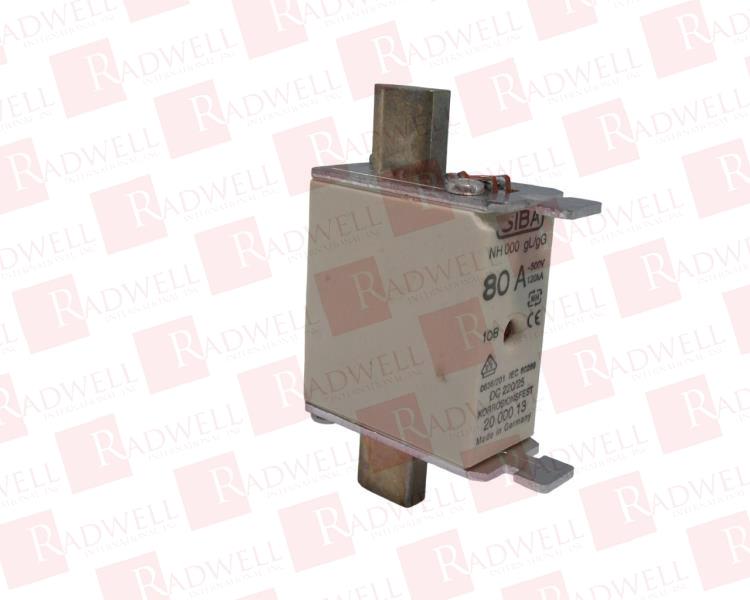 NH000 GL/GG 80A Por SIBA - Compre O Repare En Radwell - Radwell.com