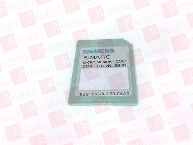 Siemens Simatic 6ES7953-8LL20-0AA0 Micro Memory Card 