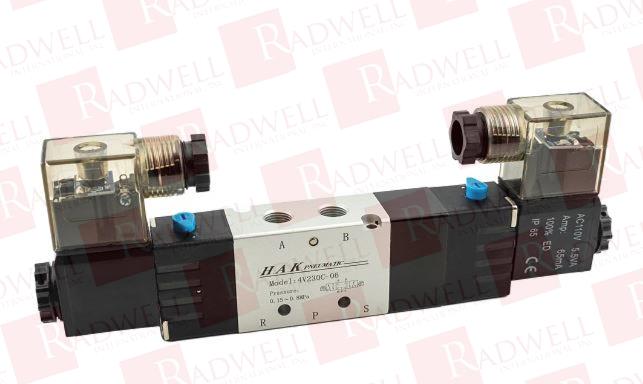 HAK FLUID POWER EQUIPMENT 4V230C-06 (12V DC)