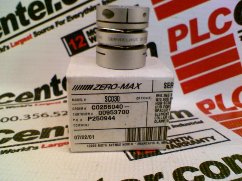 ZERO MAX INC SC030R-6.35X12MM