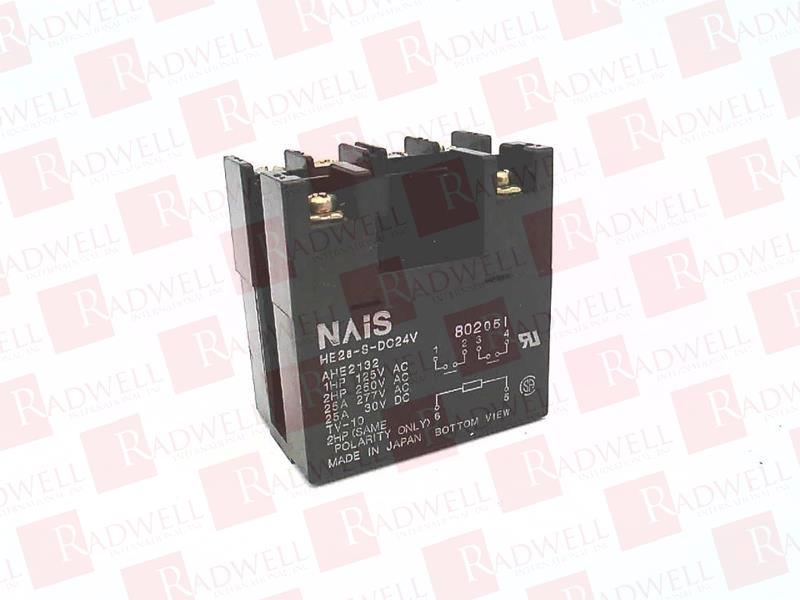 MATSUSHITA ELECTRIC HE2A-S-DC24V