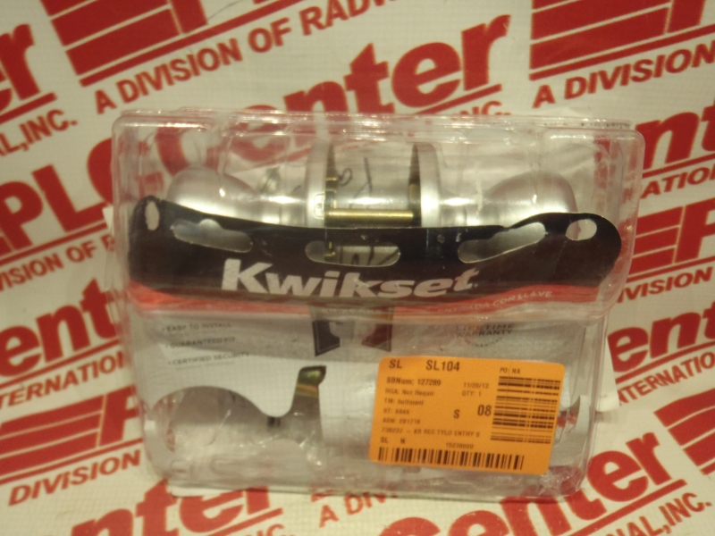 KWIKSET CORPORATION 400T 26D SMT RCAL RCS