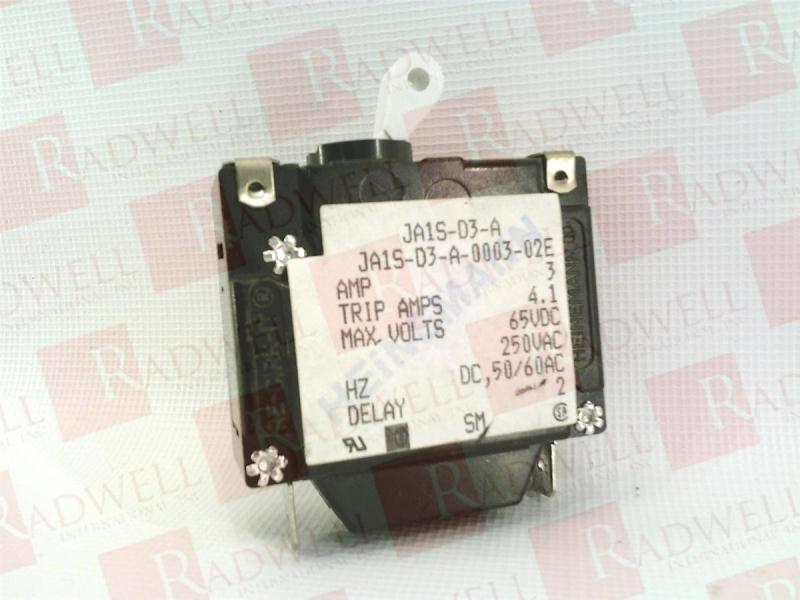 EATON CORPORATION JA1S-D3-A-0003-02E