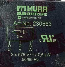 MURR ELEKTRONIK 230563