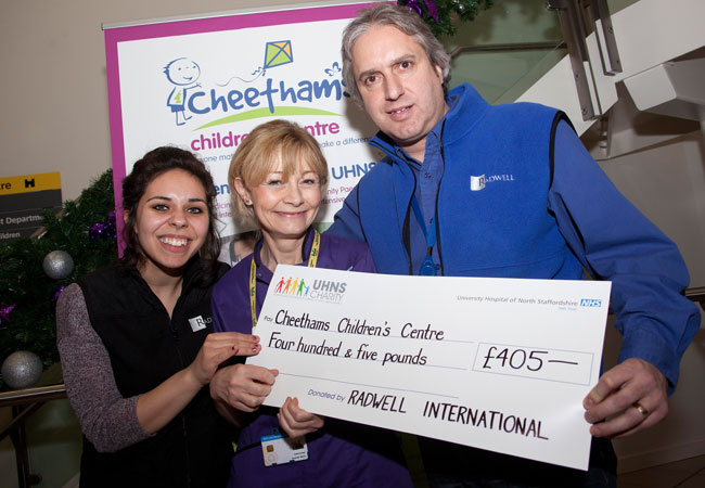 Our UK branch donated over £400 to the Cheethams Children’s Center to help with the Holiday Season.